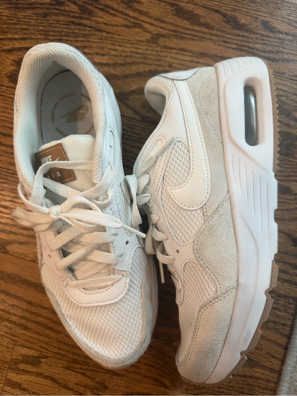 Nike Women’s Air Max SC - Light Gray with Cream Swoosh - Picture 4 of 10